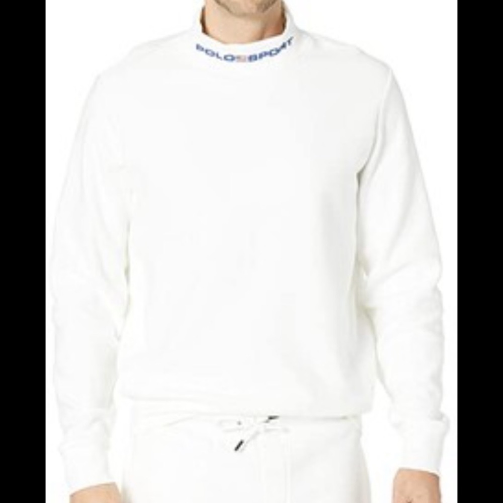 Polo Sport Ralph Lauren Mock Neck Fleece Sweater
